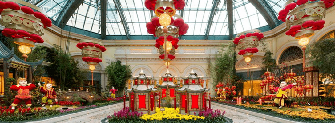 2015 Chinese New Year Display at Bellagio Conservatory