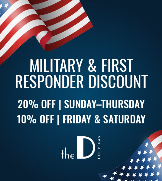 Las Vegas Military Discount at The D Hotel & Casino