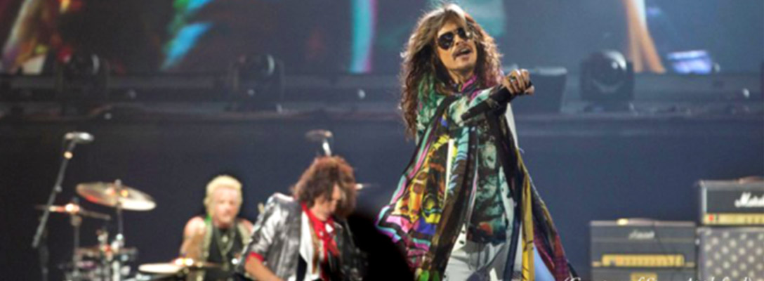 Aerosmith Performing Live on Stage