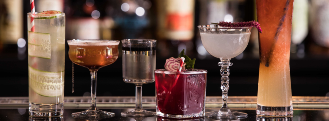 Drinks at Cocktail Bar in Las Vegas