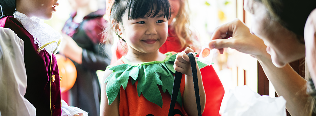 Children Celebrating Halloween in Las Vegas