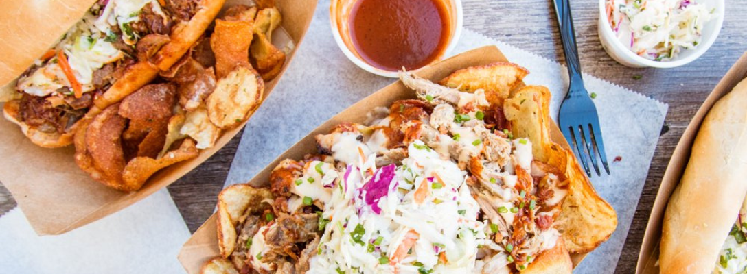 GArbage Bowl from Project BBQ Food Truck in Las Vegas