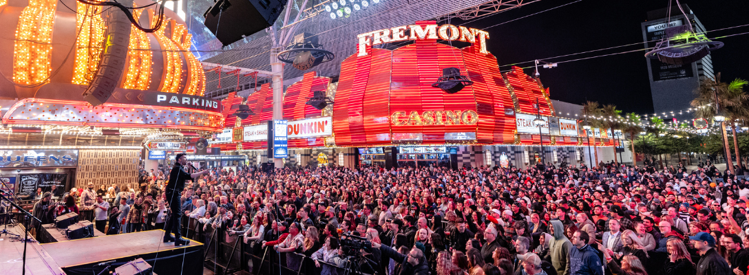 Downtown Las Vegas Free Concert at Fremont Experience
