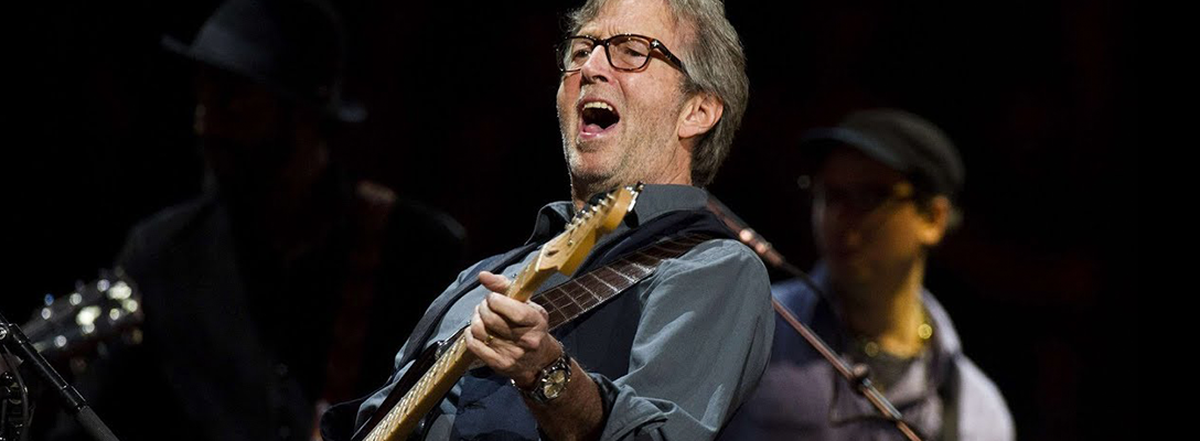 Eric Clapton Performing Live in Concert