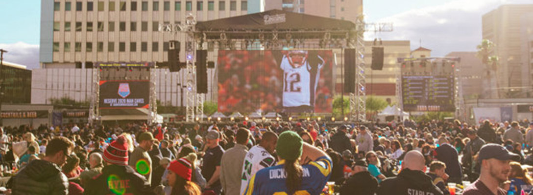 Football Viewing Event at the Downtown Las Vegas Events Center