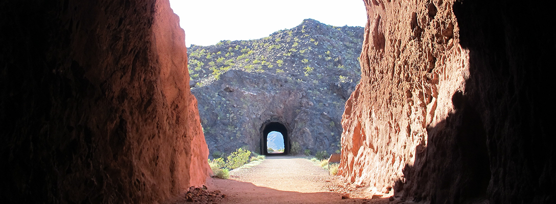 Historic Railroad Tunnel Trail Near Las Vegas