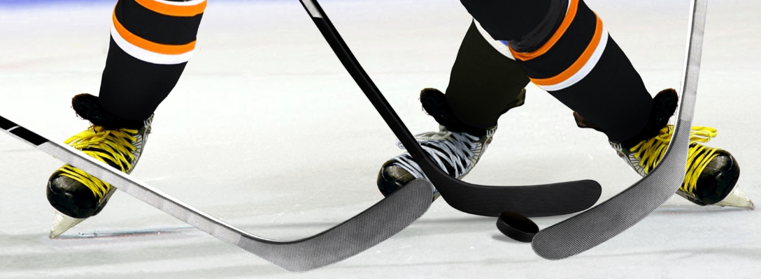 Hockey Player on Ice During Vegas Golden Knights Game