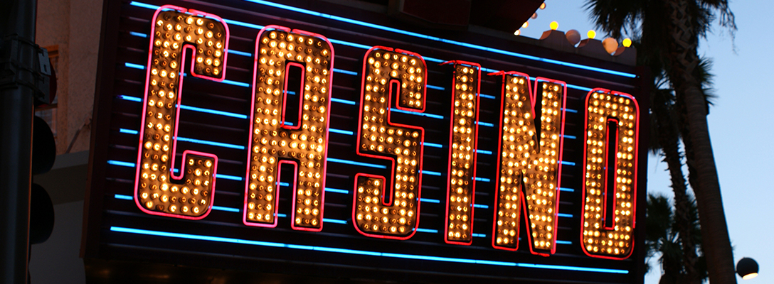 Neon Casino Sign in Las Vegas
