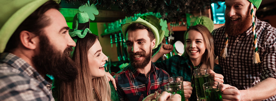 People Celebrating St. Patrick’s Day in Las Vegas