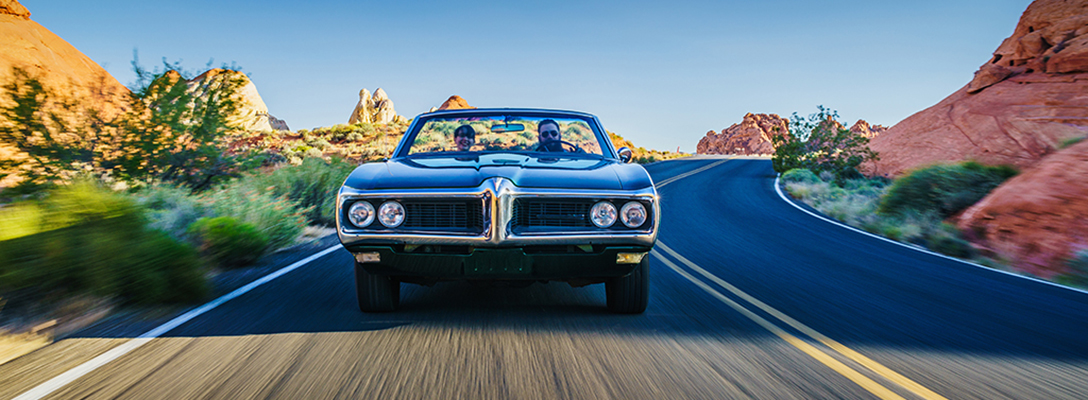 Road Trip Through Valley of Fire State Park Near Las Vegas