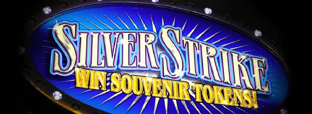 Silver Strike slot machine sign