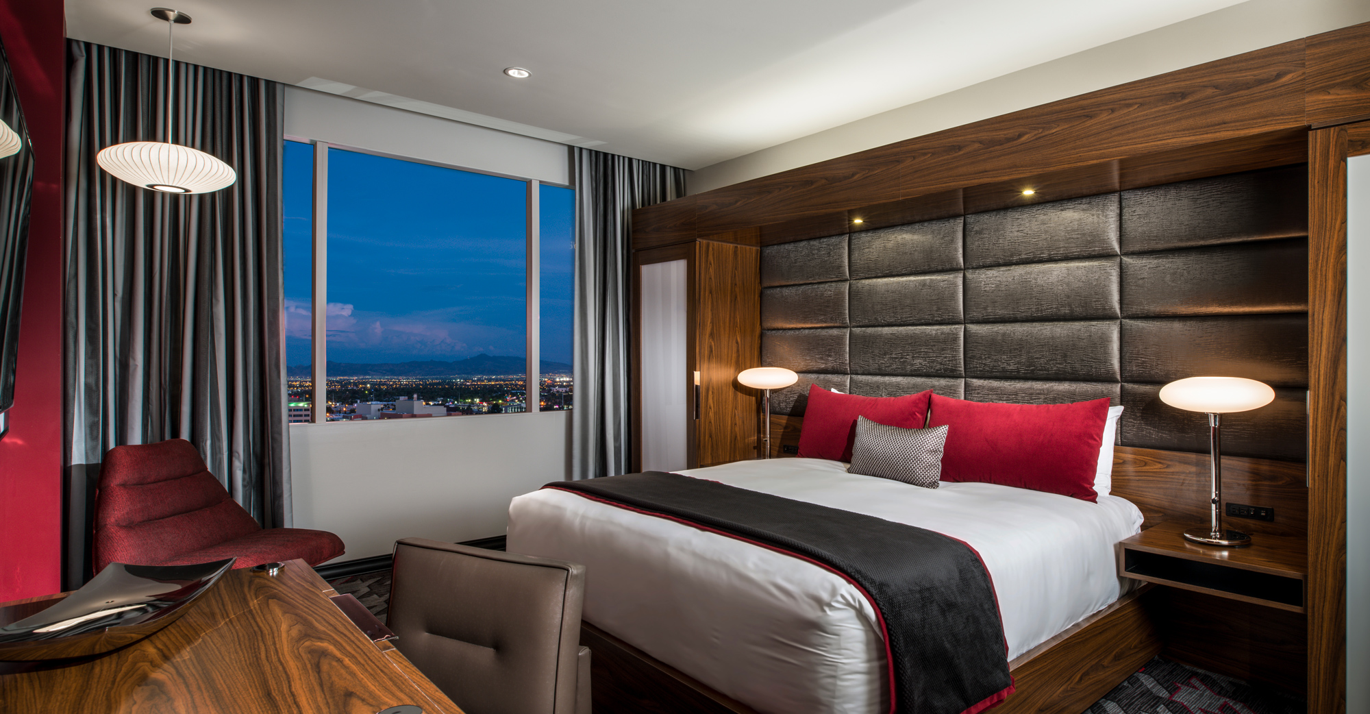 suite room at the d las vegas in downtown